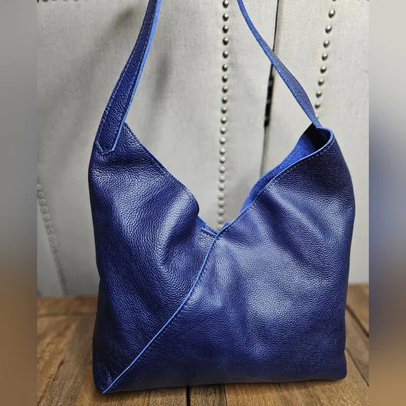 Portland Leather Goods Oversized Naomi Cobalt Blue - Picture 16 of 16